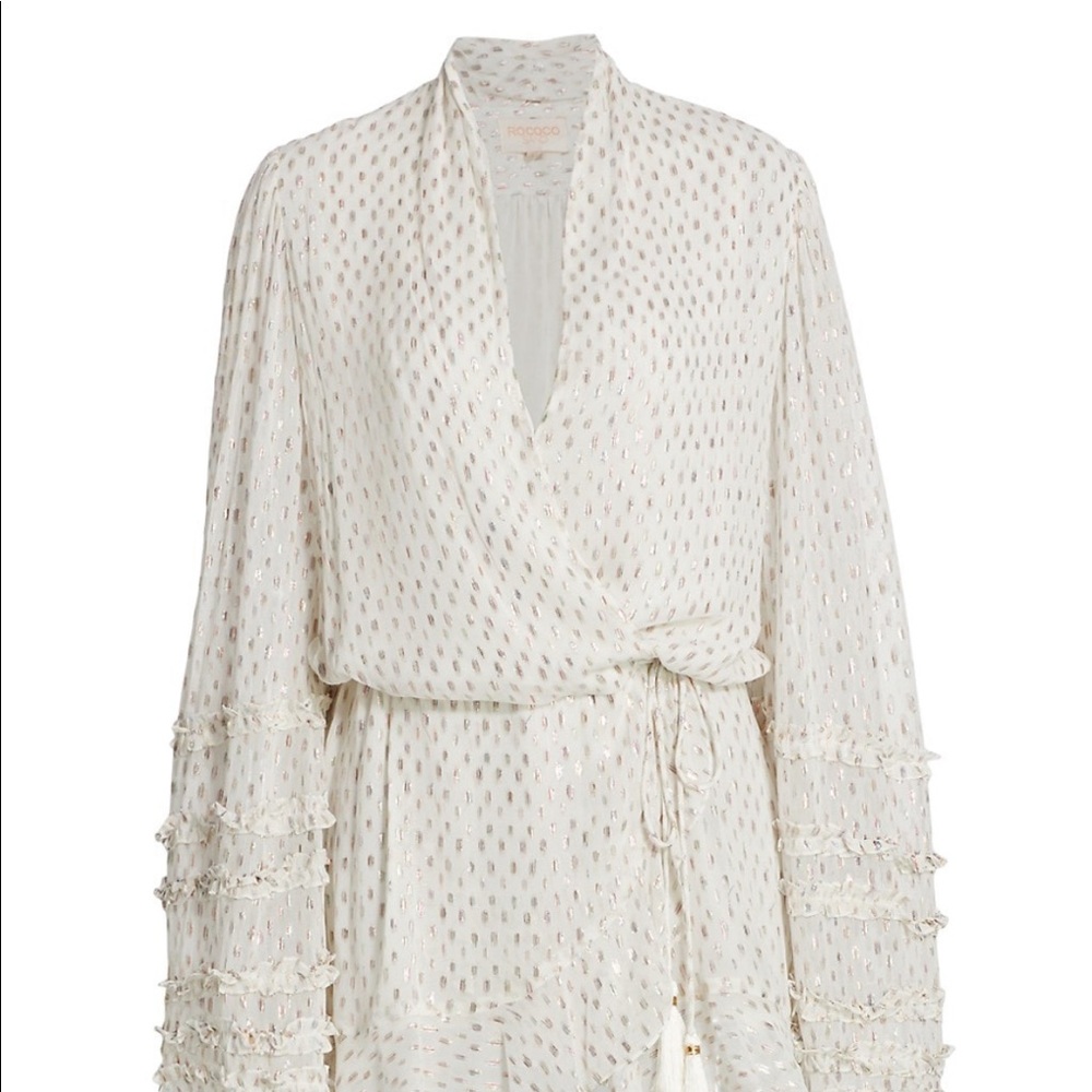 Rococo Sand Short Wrap Dress